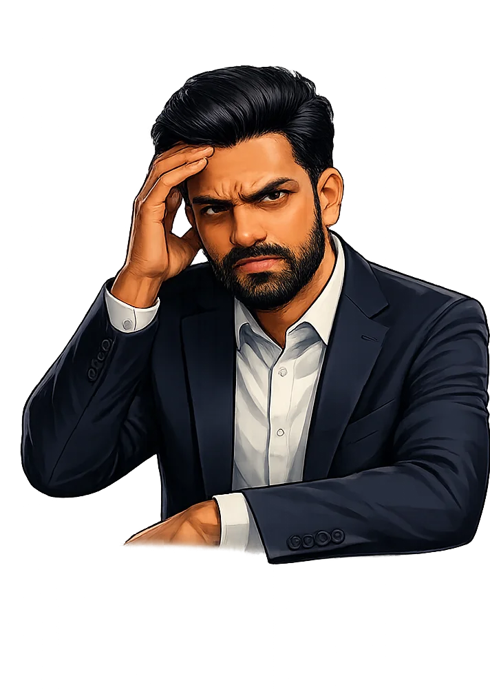 Founder — frustrated, bottlenecked